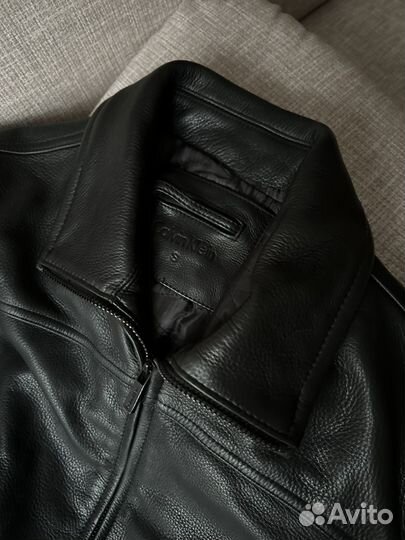 Кожаная куртка Calvin Klein (оригинал) S