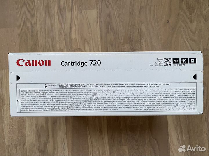 Картридж canon720