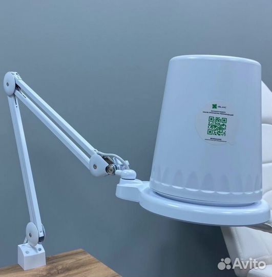 Вытяжка для маникюра на струбцине 4Blanc Alize