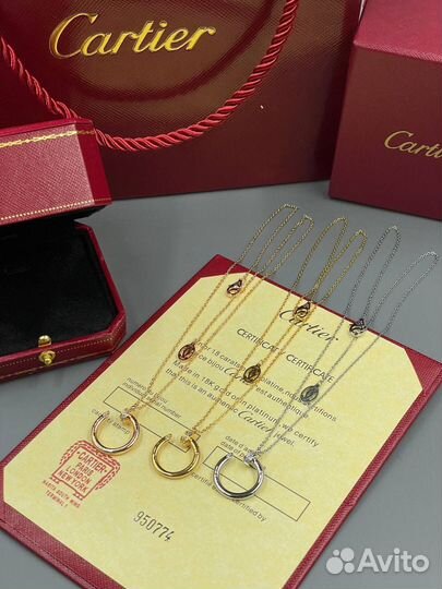 Подвеска Cartier гвоздь