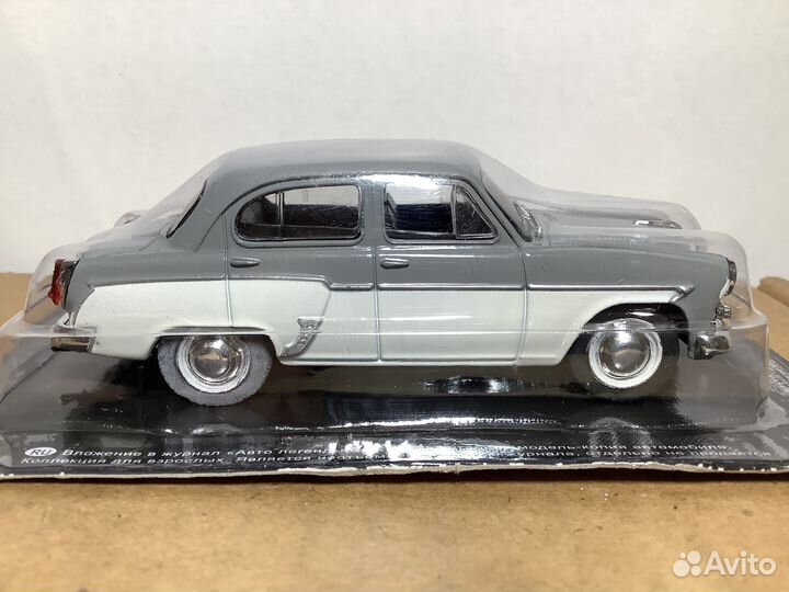 Модель автомобиля Москвич-407 1:43 деа