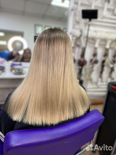 Ботокс для волос, кератиновое выпрямление