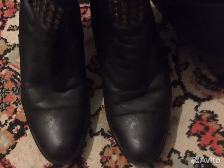 Сапоги кожа италия 38 размер