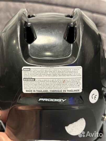Хоккейный шлем bauer prodigy