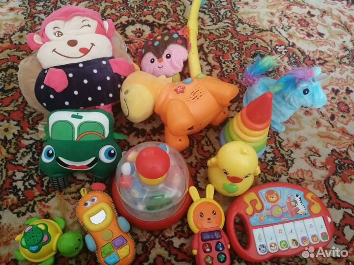 Детские развивающие игрушки от 1 года