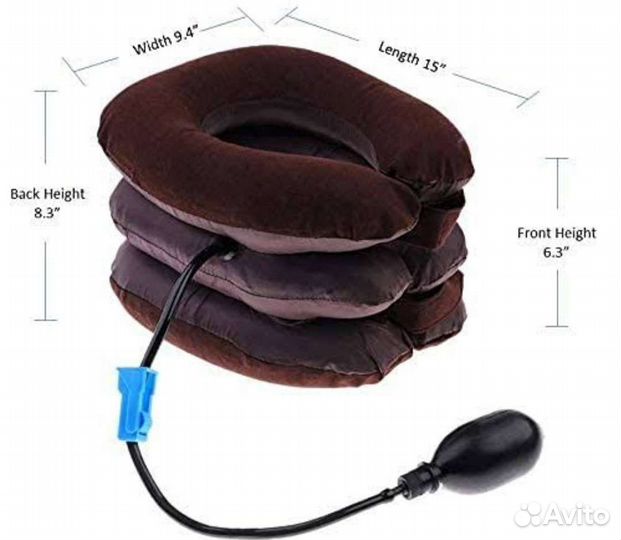 Бандаж шейный надувной. Новый