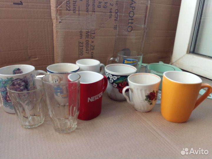 Посуда разная