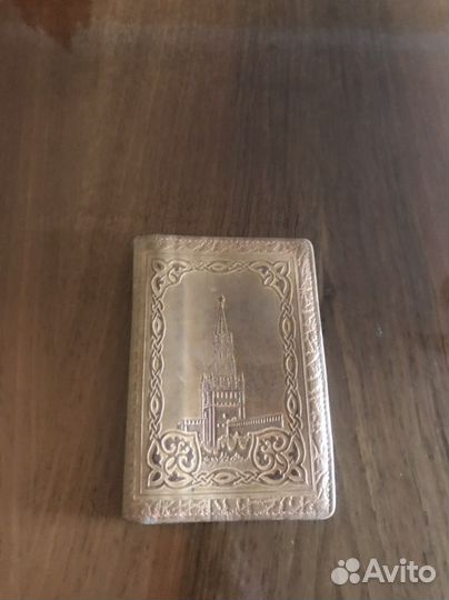 Обложка на passport ссср-кожа