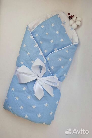 Конверт одеяло на выписку новый