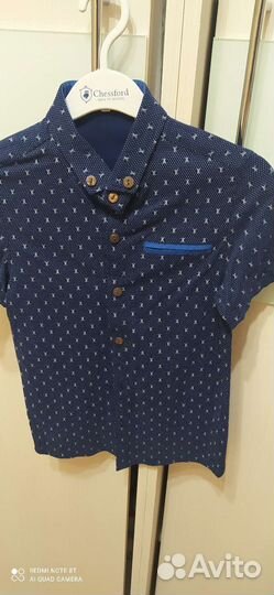 Рубашка для мальчика 116