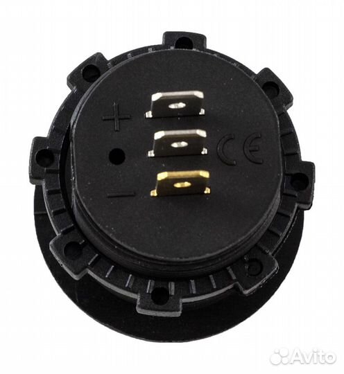 Вольтметр цифровой 6-30 В и амперметр, 0-10А AES11