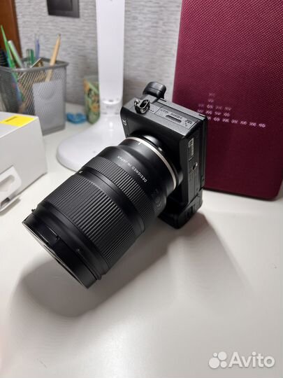 Sony Alpha A6400 kit 16-50mm черный