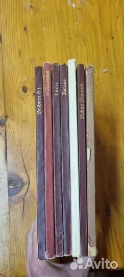 Книги монографии художников, 19-20 вв