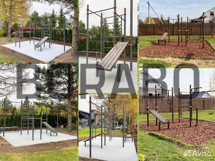 Спортивный уличный комплекс на дачу