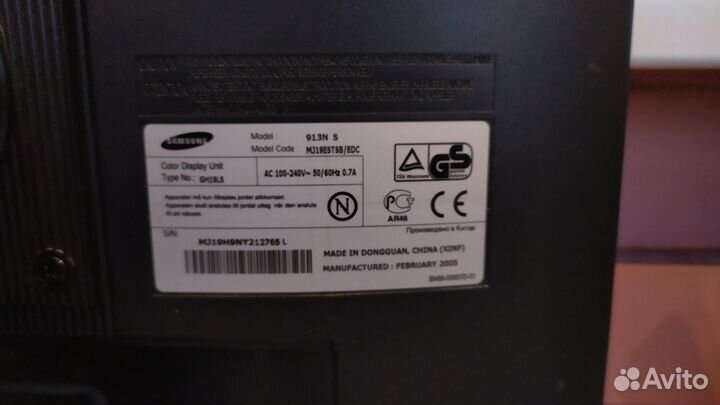 Монитор для компьютера Samsung 913N S