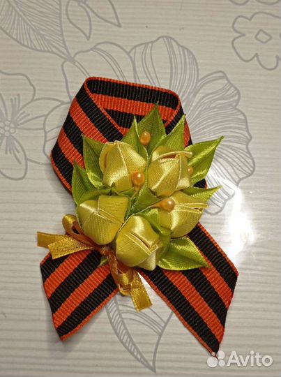 Георгиевская лента брошь