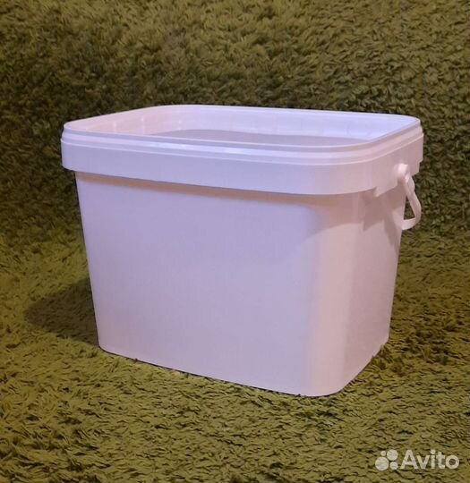 Пластиковое ведро с крышкой 23 литра