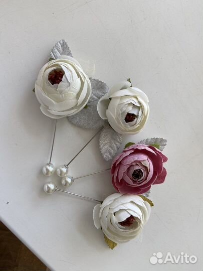 Бутоньерка для жениха 11 шт