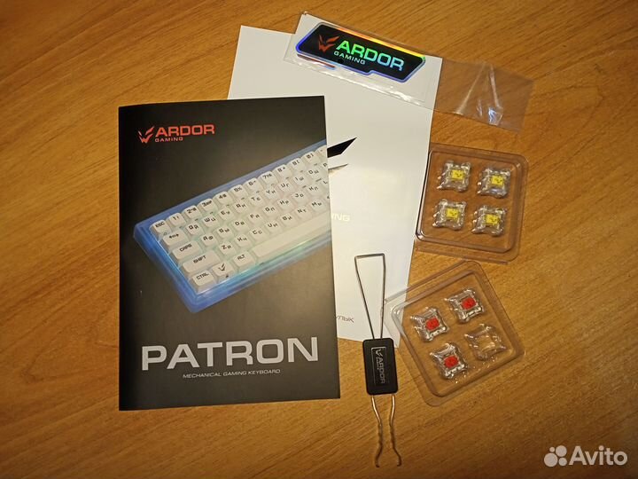 Механическая клавиатура ardor gaming patron