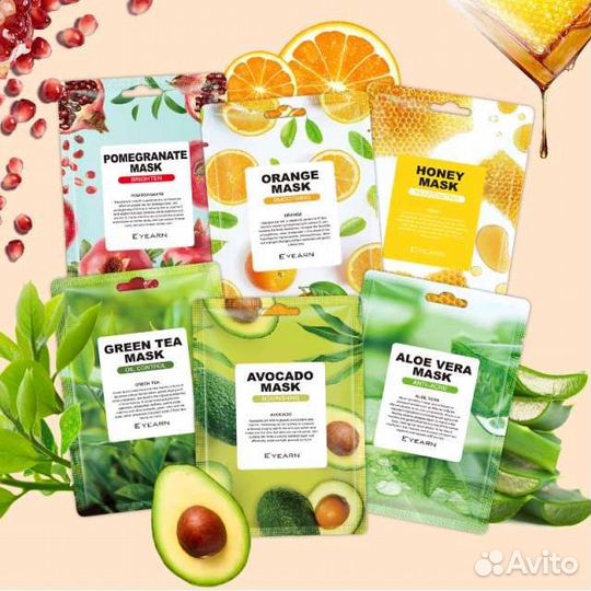 Тканевая маска для лица