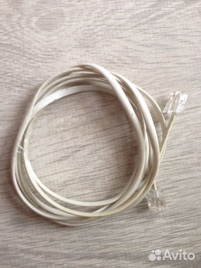Кабель телефонный с разьемами