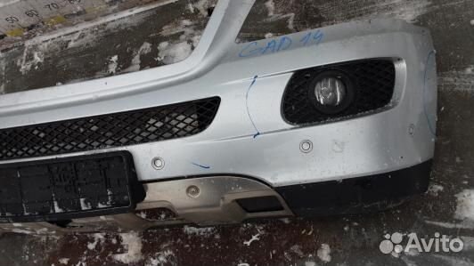Бампер передний mercedes benz M-class W164 (GAD14G