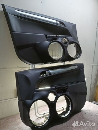 Дверная карта Opel astra H автозвук