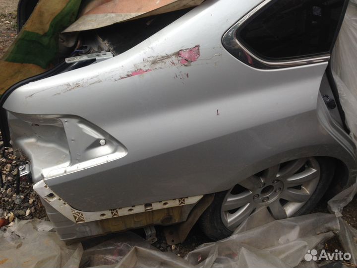 Заднее крыло на ниссан теана