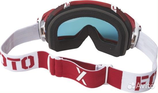 Очки Fox Vue Nobyl Goggle Spark Flame Red