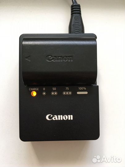 Оригинальная зарядка LC-E6E для аккумулятора Canon