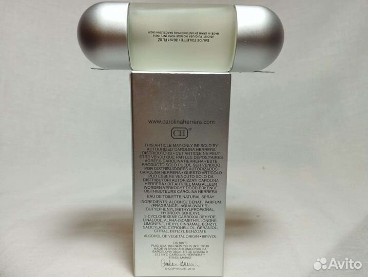 Carolina herrera 212 NYC 30 ml