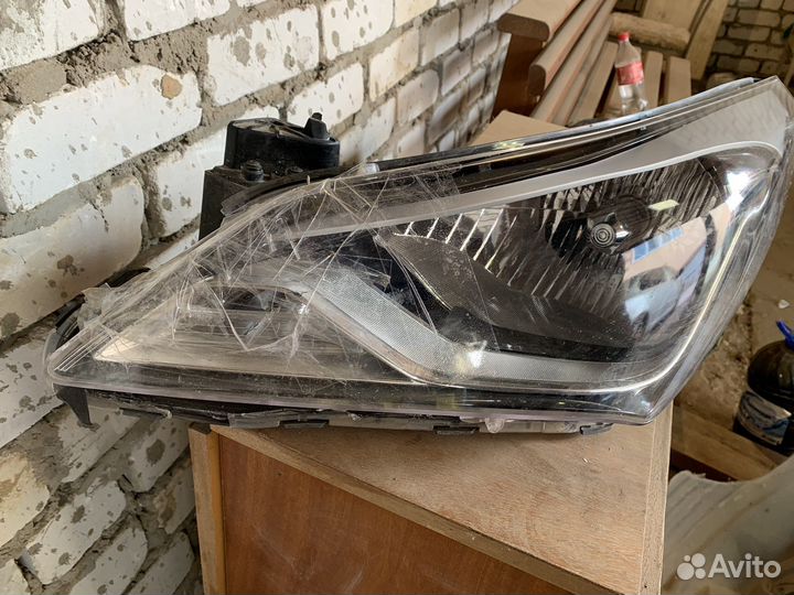 Передняя левая фара хендай солярис