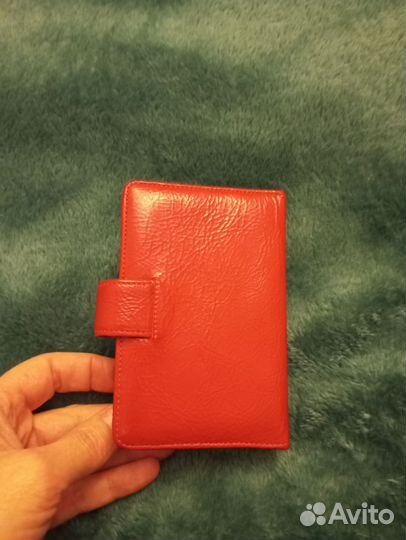 Визитница кожаная