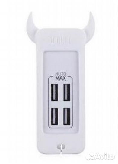 Сетевое зарядное устройство momax USBx4 / 25W (Бел