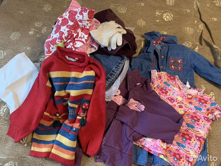 Отдаю вещи для девочки 3-6 лет