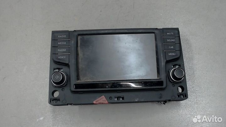 Дисплей компьютера Volkswagen Golf 7, 2016