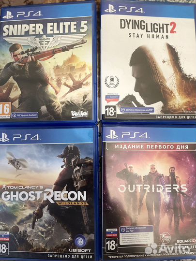 Игры для приставок ps4