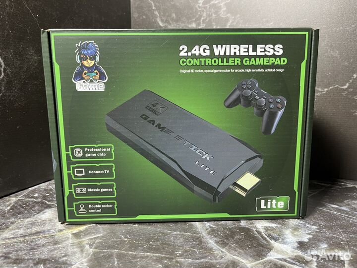 Игровая приставка game stick 64gb