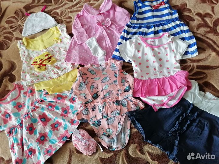 Вещи пакетом на девочку