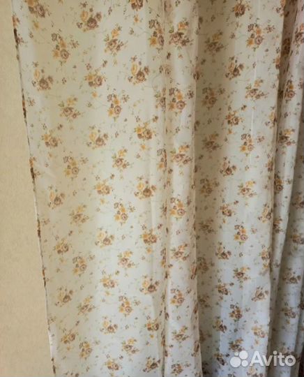 Тюль(вуаль с цветами)новый