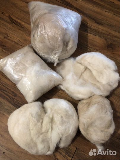 Собачья шерсть и пух 200гр