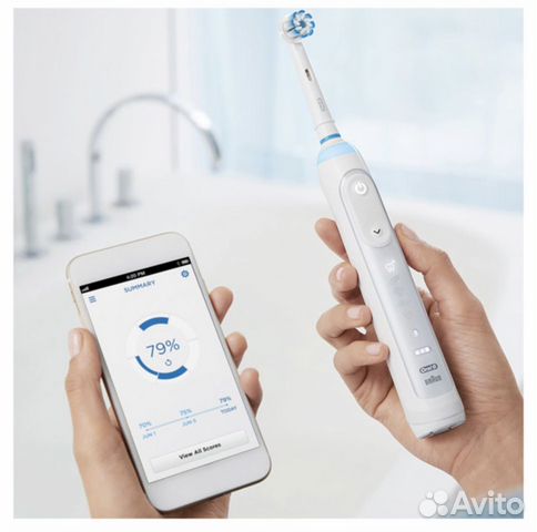 Электрическая зубная щетка Braun Oral-B Genius