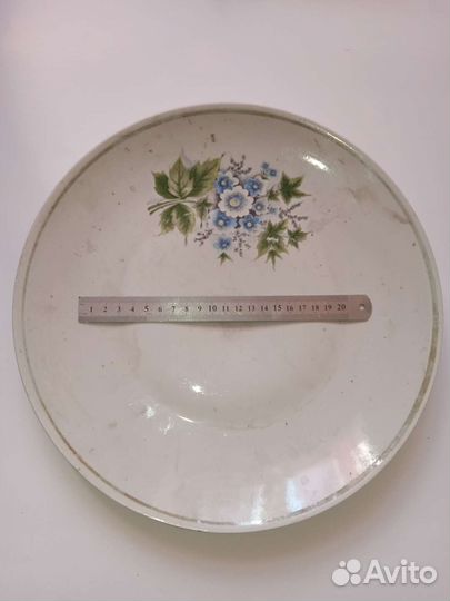 Фарфоровое блюдо СССР