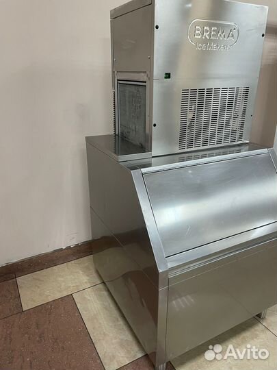 Льдогeнeрaтoр Вrеmа G 500А + Бункеp для льда