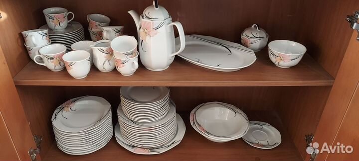 Сервиз набор посуды wunsiedel Гермния фарфор 68шт