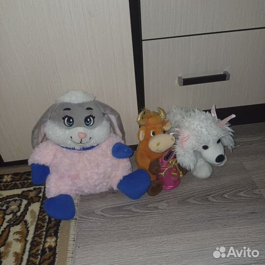 Отдам бесплатно игрушки мягкие