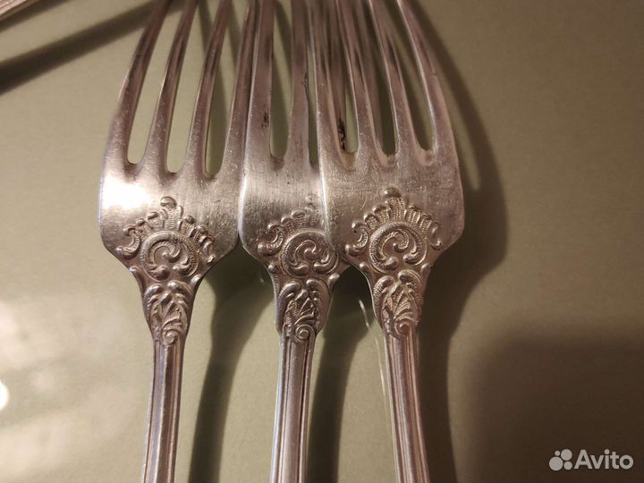 Столовые приборы мельхиор ссср.роял.зиш