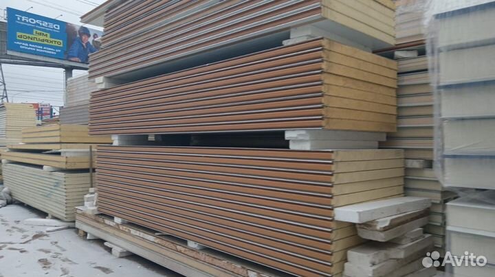 Сэндвич-панели PUR (пур)