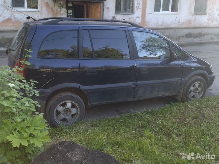 Opel Zafira 1.8 МТ, 2001, 605 000 км