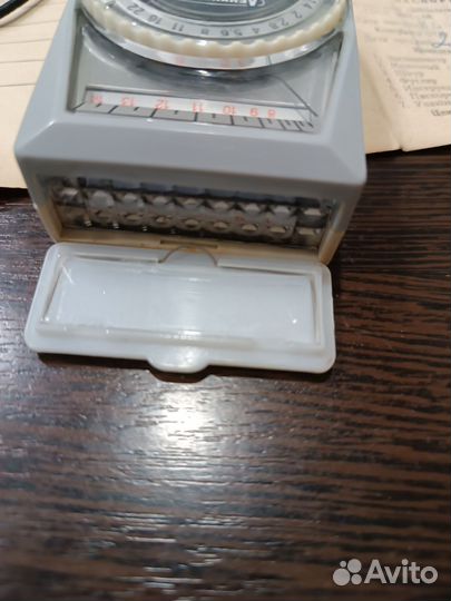 Экспонометр ленинград 4 СССР 1972 года